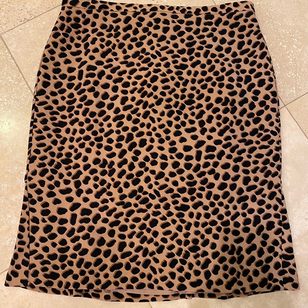Ann Taylor Cheetah Print Skirt